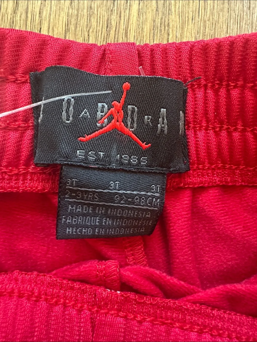 Nike Red and Black Kids Matching Tracksuit Set - Picture 4 of 7